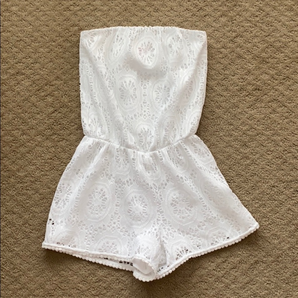 Lilly Pulitzer white romper